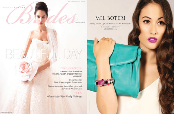 Mel Boteri Featured in Atlantan Brides Magazine | Mel Boteri Press Highlights