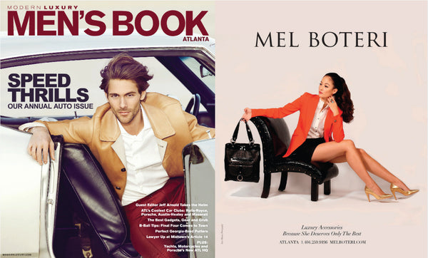 Mel Boteri Featured in Men's Book Magazine | Mel Boteri Press Highlights