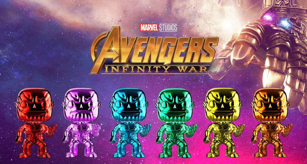 walmart chrome thanos funko pop