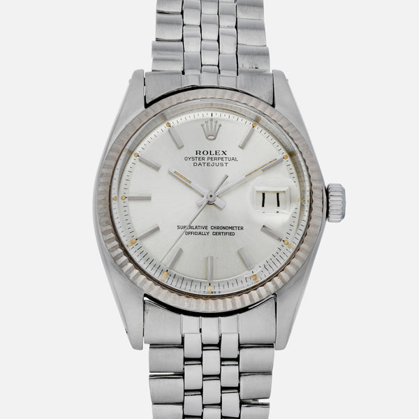 1968 rolex 1601 black dial datejust