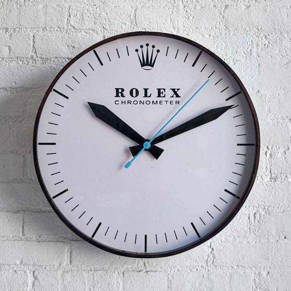 rolex style wall clock
