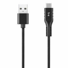 Blu Element Braided Charge/Sync USB-C Cable 6ft Black