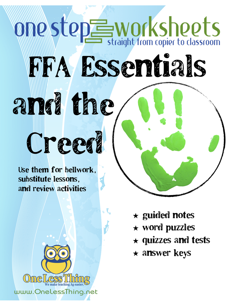 Ffa Basics Worksheet Answers