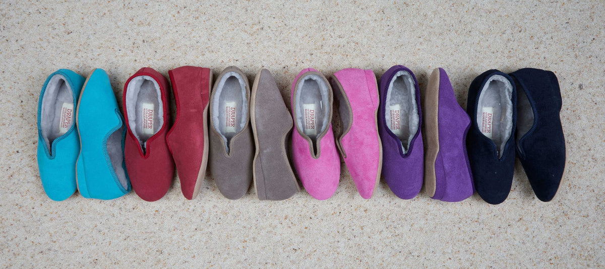 womens leather mule slippers