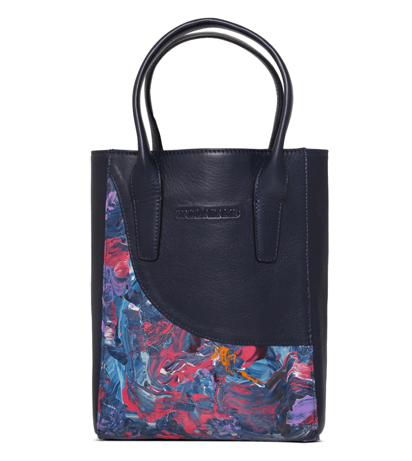 Coco Mini Tote Bag Designed with Abstract Art by Shinali Jain - Paul Adams
