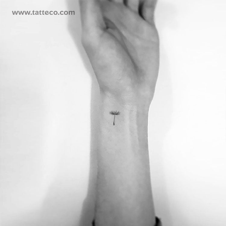 Dandelion Seed Temporary Tattoo - Set of 3 – Tatteco