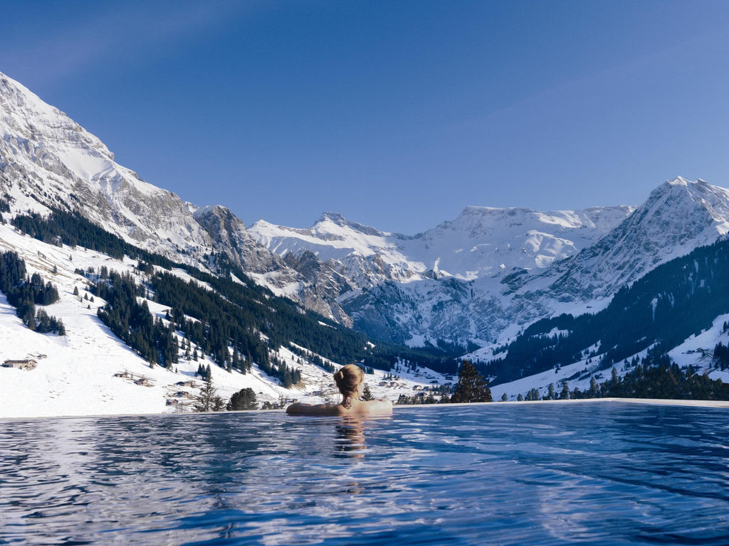 The Cambrian Hotel Infinity Pool, Switzerland