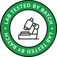 Lab tested by batch icon