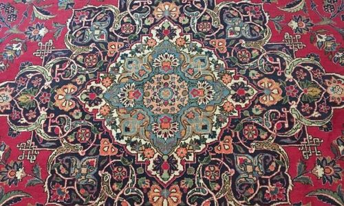 The Secret Life of Persian Rugs-Kashan Medallion