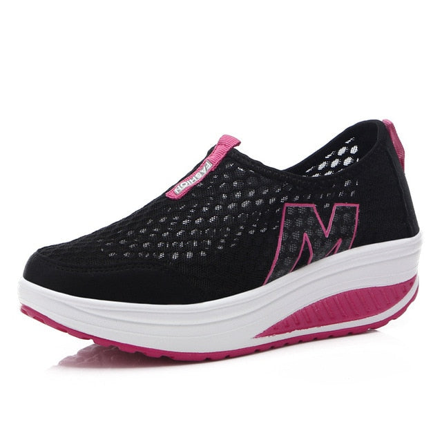 womens running shoes without laces
