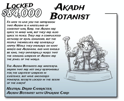 Akadh Botanist concept art and description