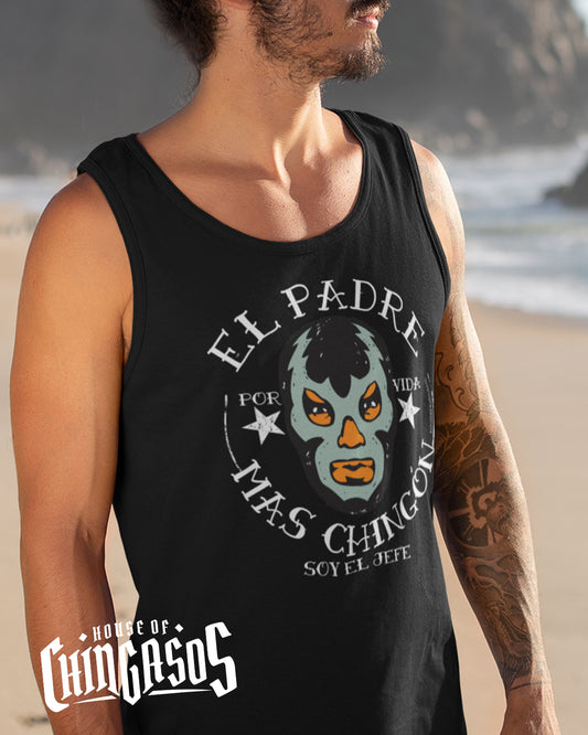 Premium El Padre Mas Chingon Tank top