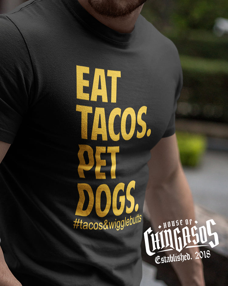 Premium Bella Canvas Eat Tacos Pet Dogs Unisex Tee - ❤️