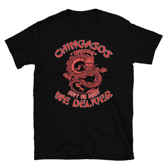 Chingasos Taqueria Old School Takeout T-Shirt