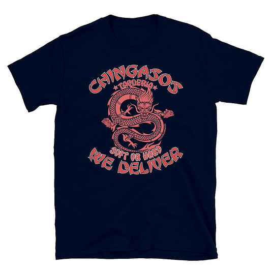 Chingasos Taqueria Old School Takeout T-Shirt