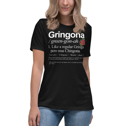 Premium Gringona Women's Relaxed T-Shirt