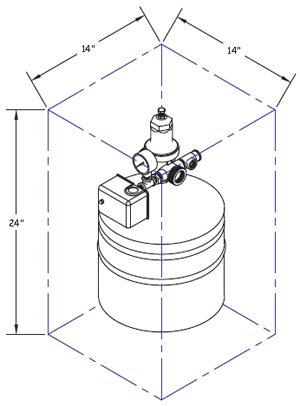 PK1A Pside-Kick dimensions