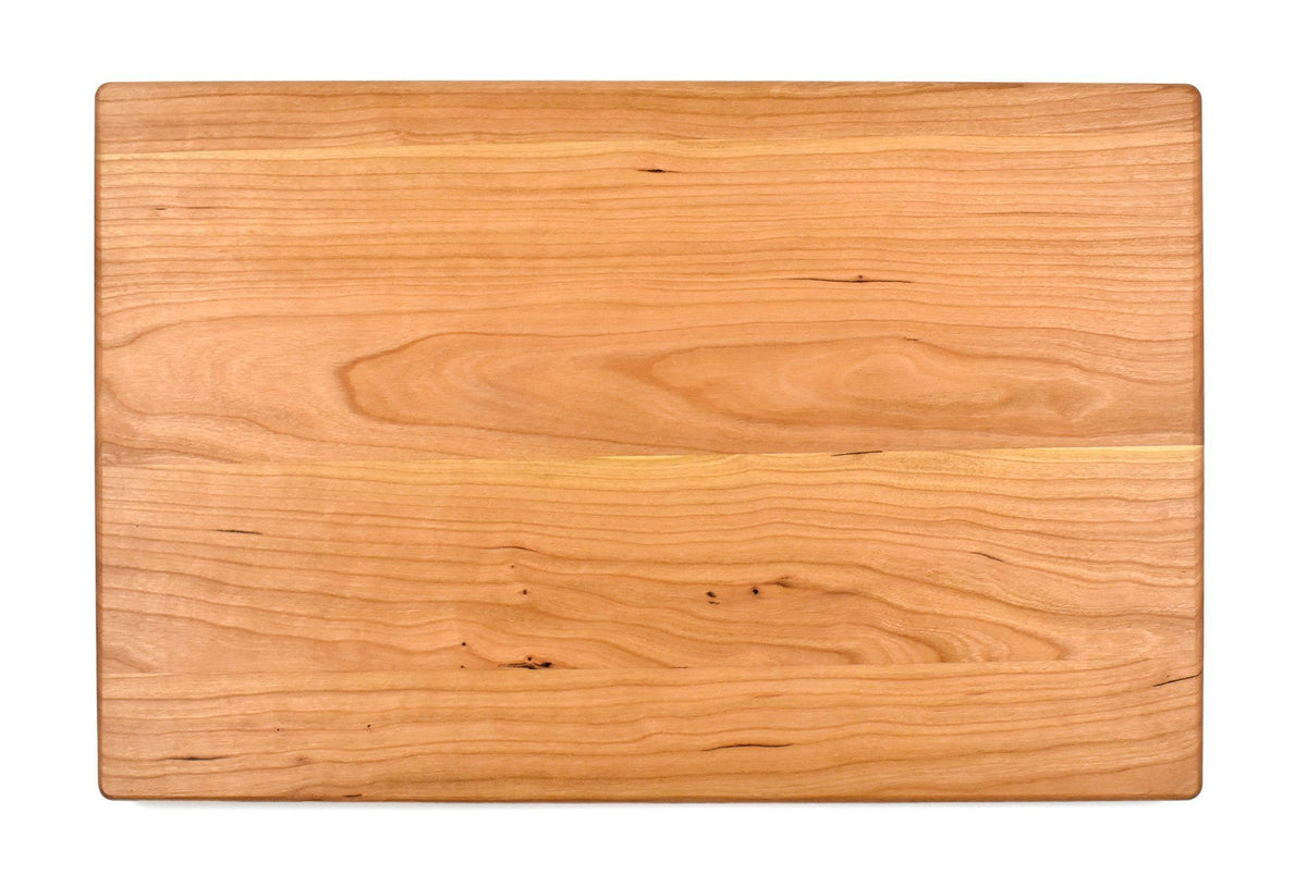 Large Cherry Cutting Board W Juice Groove 11 X 17 Hailey Home 