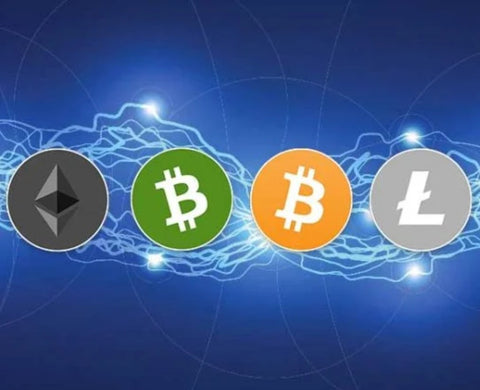 Bitcoin BTC, Litecoin LTC, Ethereum ETH, Bitcoin Cash BCH