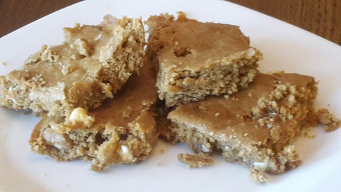 Maple Balsamic Blondies