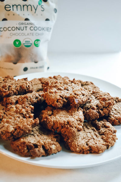 Pecan Chocolate Chip Cookies | Emmy's Organics