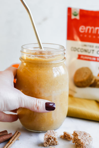 Pumpkin Spice Latte Smoothie | Emmy’s Organics