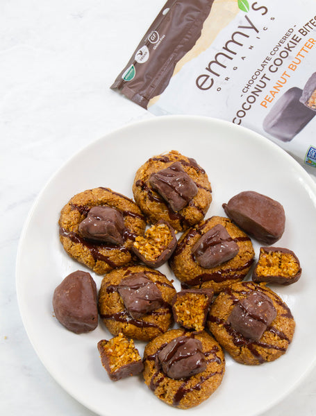 Chocolate Peanut Butter Cookies | Emmy's Organics