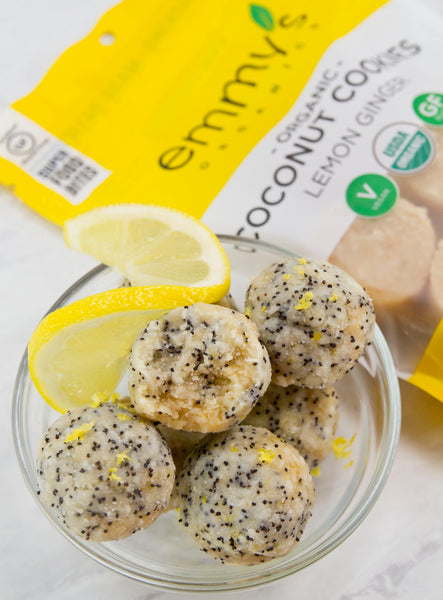 Lemon Poppy Seed Balls | Emmy's Organics