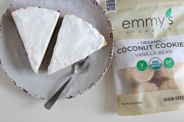 Vanilla Bean Cheesecake | Emmy's Organics