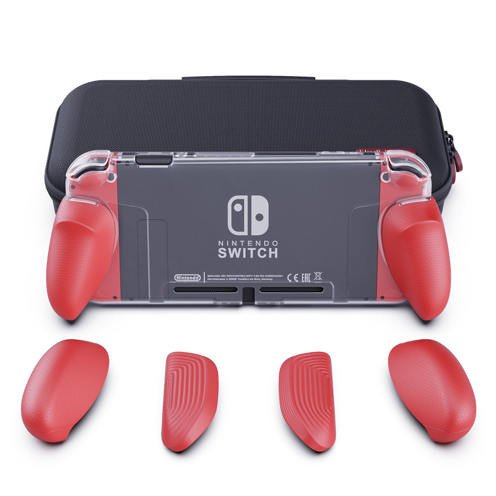 uanset tin justere Bundle: GripCase Crystal + Maxcarry Case for Nintendo SWITCH – Skull & Co.  Gaming