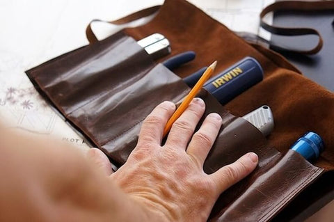 Leather Tool Roll How to Do It Yourself