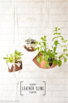 Leather Plant Hanger