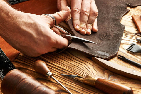 Leather Scissors Cutting Tools for Crafting Projects