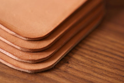 Easy DIY Leather Coasters Mens Projects