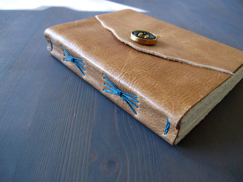 Leather Bound Notebook Easy Mens DIY projects