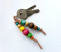 leather key chain