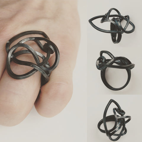 Sculptural Knot Ring