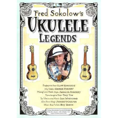 stopcontact Mededogen meubilair DVD - Fred Sokolow's Ukulele Legends