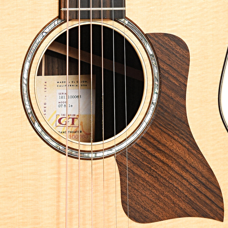 Image 5 of Taylor GT 811e Acoustic/Electric Guitar (2020) - SKU# 20U-210528 : Product Type Flat-top Guitars : Elderly Instruments