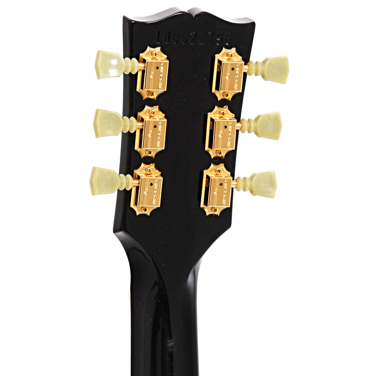 Back headstock of Gibson Les Paul Studio Electric Guitar