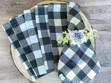 Buffalo Check Cloth Napkins