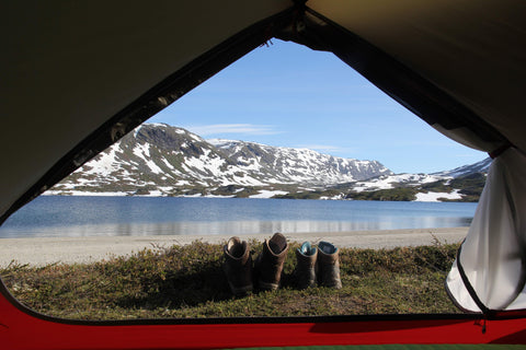 Couples backpacking tent