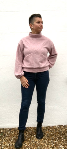 blush maxine sweater