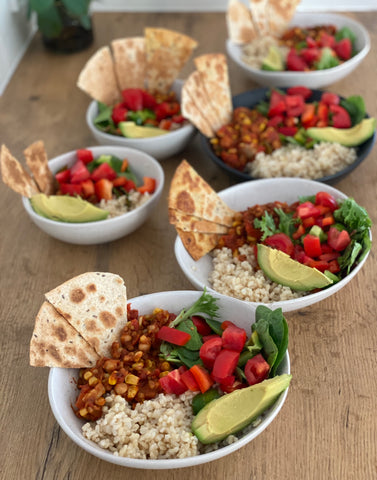 Mexican Taco Bowl HelloFresh Dani Stevens 