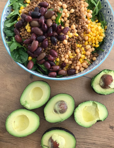 Australian Avocados Dani Stevens lentil salad recipe