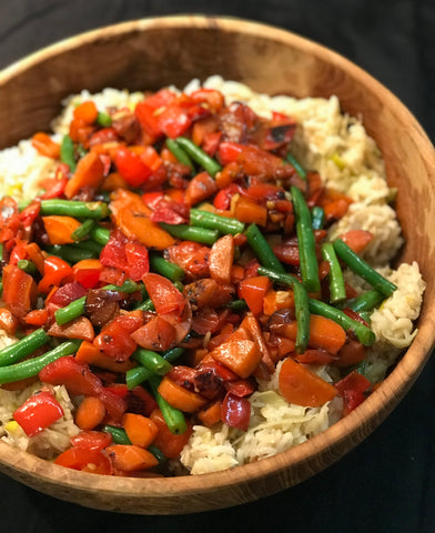 Glazed Teriyaki Tofu HelloFresh Dani Stevens