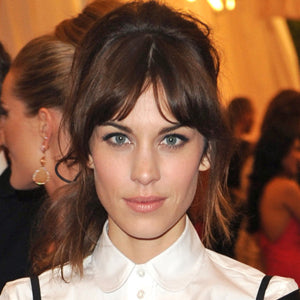 Alexa Chung curtain fringe 