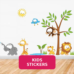 Kids wall stickers for childrens bedrooms and nursery decals