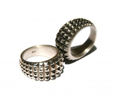 men's silver ring