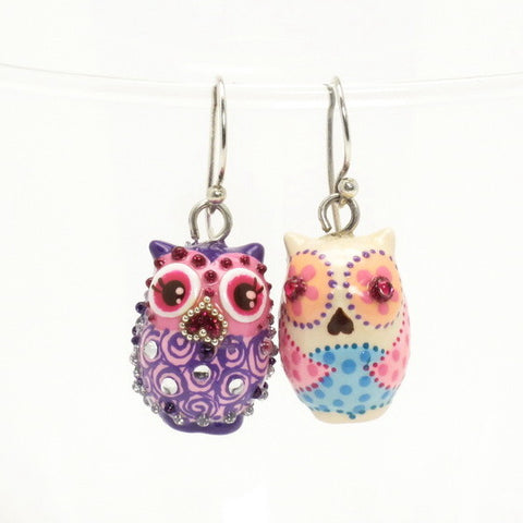  Earrings on Owl Earrings Handmade Jewelry 00013 By Goodiemud   Goodiemud